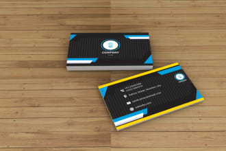 do unique business card and modern  visiting card, name card