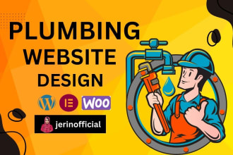 create plumbing handyman hvac roofing construction website using wordpress