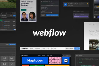 develop webflow website and convert  figma to webflow