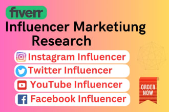 find best instagram and twitter influencer research for influencer marketing