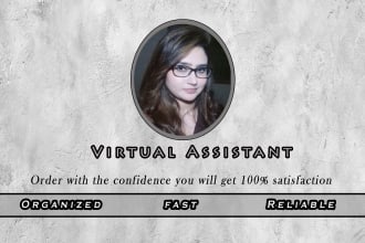 be your creative virtual assistant for administrative tasks
