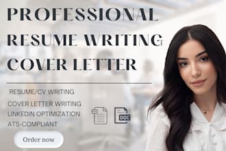 provide professional resume writing services