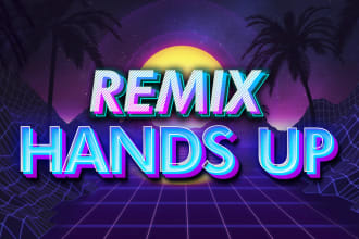 a custom remix on trance hands up