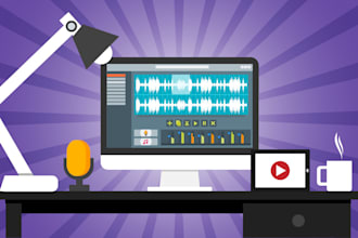 do light professional editing on your audio podcast