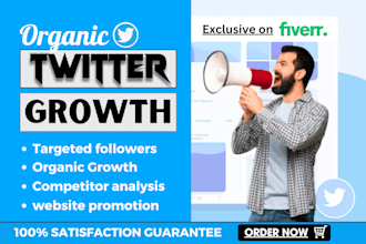do twitter marketing for organic follower growth