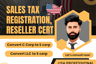 get resale certificate, sales tax registration, sales tax return filing
