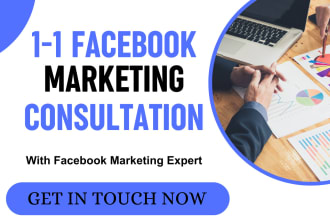 be your expert 1 on 1 facebook ads coach, mentor, consultant and trainer