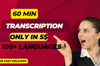 transcribe audio and do video transcription