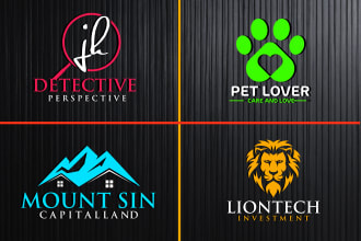 do innovative modern business logo design and redesign