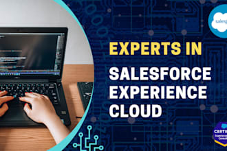 build, design and customize salesforce experience cloud