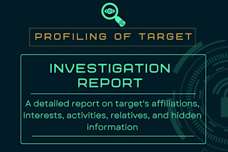 be private investigator for background checks and osint