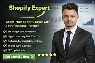 be your shopify store manager