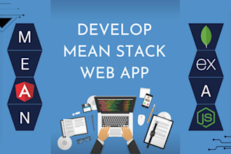 develop mean stack websites as a mean stack developer