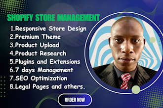 set up shopify store for your brand, shopify store manager