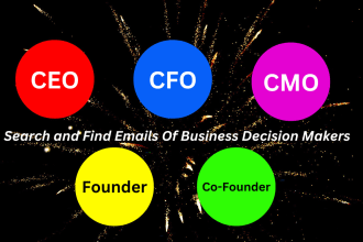 b2b lead generation using web research, business websites and google maps
