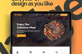 build website for restaurant