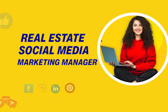 be your real estate business social media marketing manager
