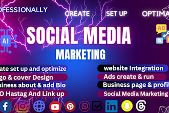 be your social media marketer and ads runner