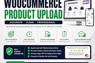 upload woocommerce products professionally and reliably