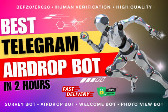 make a custom telegram airdrop bot