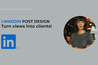 design and schedule posts for your linkedin page