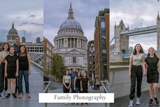 do your family photography in london