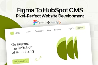 convert figma to a custom hubspot cms website