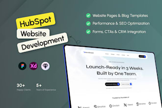 convert figma to a custom hubspot cms website