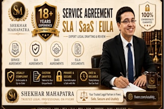 draft custom saas agreements and software licenses
