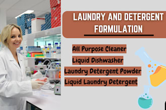 develop the formulas of cosmetics and laundry products