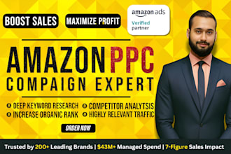 do amazon PPC advertising and management, amazon fba ppc ads campaign