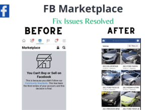 help to restore your facebook marketplace