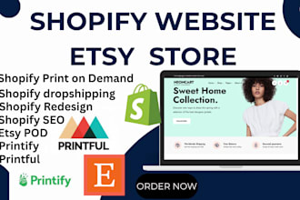 etsy shopify print on demand store printful shopify print on demand printify pod