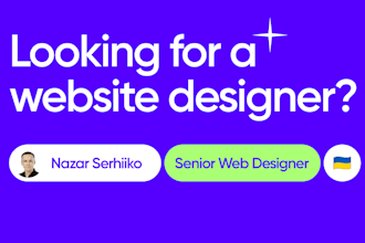 do great figma website UI UX design, and business landing page UI figma design