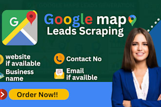 generate high quality google maps leads b2b data extraction