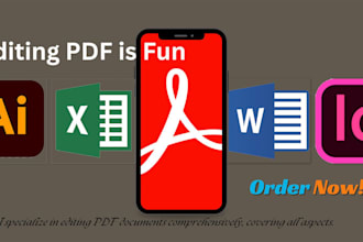 design and create a fillable PDF form or make a PDF editable