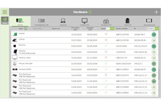 sell this asset inventory hardware power apps app as a template or customize it