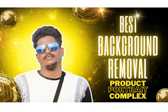 do stunning background removal, image resizing, retouching