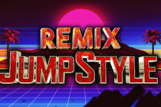 do a custom remix in trance jumpstyle
