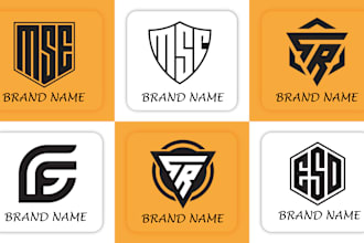do personal branding initial letter mark apparel trendy monogram logo design