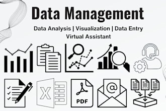 be your data entry virtual assistant