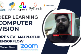 build ai computer vision, deep learning project with opencv in python
