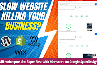 speed up optimize your website from laggy to lightning fast