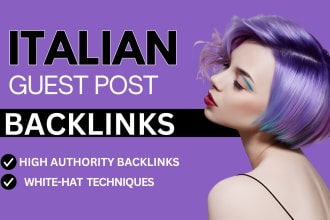 write and publish italian, it guest post with SEO dofollow italian, it backlinks