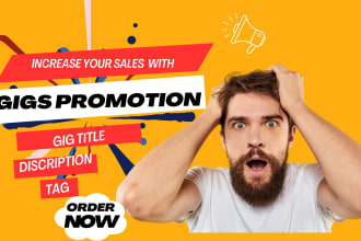 create fiverr gigs and write optamized  SEO gigs description