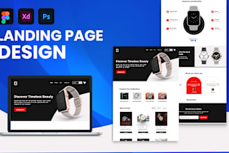 design ui ecommerce shopify website in figma