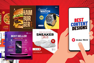 do social media post design in photoshop and canva