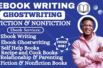 be your 30k words amazon kdp ebook writer, self help ebook writer and ghostwrite