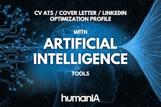 a professional resume, a cover letter, and your linkedin