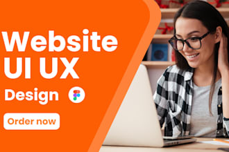 do awesome website ui ux design, web ui design, ui ux design